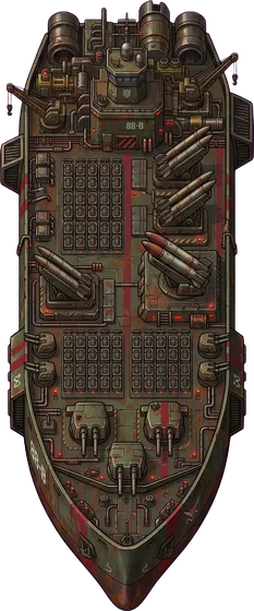 Serpent Arsenal Ship, the boss of Operation Safe Passage
