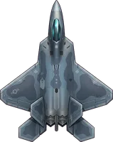 F-22 Raptor, in-game sprite